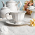 Набор чайный 8 предметов LAGARD 220мл чашка-4шт + блюдца-4шт фарфор SH08087 000000000001219867