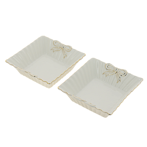 Набор 2 фигурных салатника 16см подарочная упаковка с окном и бантом БАНТ Balsford 101-01044 000000000001193967