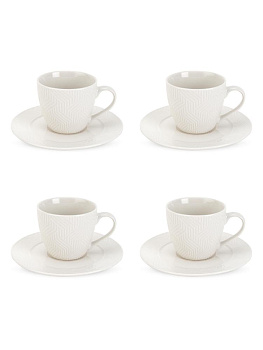 Набор чайный 8 предметов 250мл/16см Геометрия керамика 000000000001228294