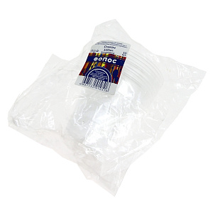 Набор одноразовых стаканов Фопос, 100мл, пластик, 10 шт. 000000000001004039