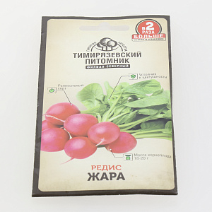 Семена редис 6гр TIM Жара скороспелый двойная фасовка 000000000001215097