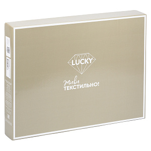 Комплект постельного белья 2-спальный LUCKY Жемчужина 50х70 пододеяльник 175х215см простынь 200х220см наволочки 50х70см-2шт поплин 100% хлопок 000000000001212758