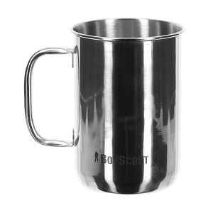 Туристическая кружка Boyscout, 1л, нержавеющая сталь 000000000001141584