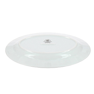 Овальное блюдо Серая роза Porcelaine Czech Gold Hand s.r.o., 32 см 000000000001136102