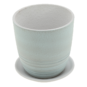 Горшок для цветов декоративный ПРЕСТИЖ мятный №3 2л керамика ГК 44 000000000001204123