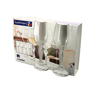 Набор фужеров для вниа Шармс Luminarc, 200мл, 3 шт. 000000000001145265