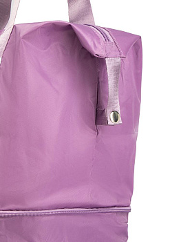 Сумка 55х30х20см дорожная трансформер(+10см) ST сиреневый полиэстер 000000000001227185