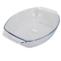 Форма для запекания 39x27x7см 4л PYREX OPTIMUM овальная стекло 000000000001126276