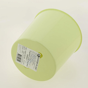 Горшок для цветов 1,5л h130мм D140мм GARDENPLAST ЮККА нежно-желтый пластик 000000000001207357