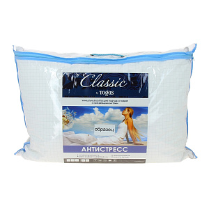 Подушка Антистресс Classic by Togas, белый, 50х70 см, полиэфирное волокно 000000000001032888