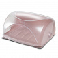 Хлебница 31,1х25x15,1см MARTIKA Грана розовая пластик