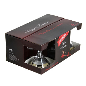 Набор фужеров для мартини 6шт 190мл ПРОМСИЗ Версаче стекло 000000000001121626