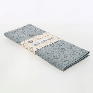 Коврик для сушки посуды 50х38см LUCKY Восток серый жаккард микрофибра полиэстер 000000000001210128