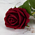 Цветок искусственный Роза 51см бордовая 000000000001218348