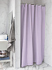 Шторка для ванной 200x180см DE'NASTIA водоотталкивающая пропитка лавандовый полиэстер