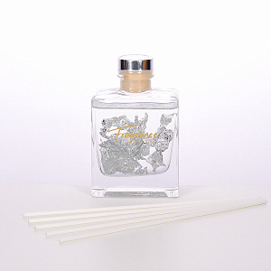 Диффузор для ароматизации помещений с палочками 150мл золото/серебро стекло 000000000001210779