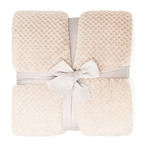 Плед 150x200см LUCKY Градиент бежевый полиэстер 000000000001199997