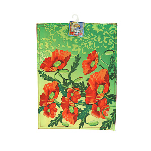 Салфетка Цветы-Фото-Графика Мультидом, 46?35 см, полиэстер 000000000001126858