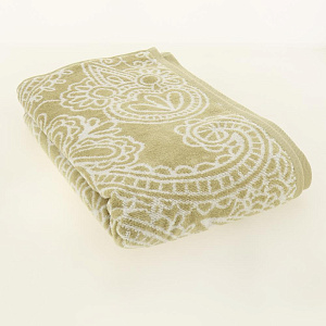 Полотенце 70х130см CLEANELLY Наветта махровое с эффектом велюра плотность 460гр пестроткань 100% хлопок 000000000001151638