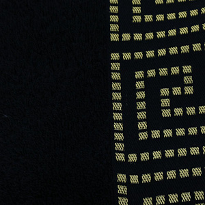 Полотенце 50х90см CLEANELLY Грэко махровое плотность 460 гр/м черный 100% хлопок ПЦ2601-4346,19-4015 000000000001198624