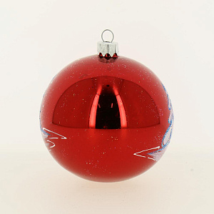 Декоративное украшение Шар 5 D10см БИРЮСИНКА Новогодний стекло 000000000001180003