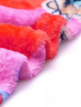 Плед 130*170 Павлинка Аэро Софт Куклы LOL полоса разноцветная100%пэ,пл190г 000000000001192877