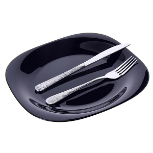 CARINE WHITE&BLACK Набор столовой посуды 18 предметов LUMINARC стекло 000000000001061168