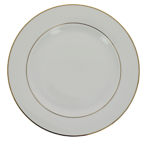 TUDOR Тарелка обеденная 26,5см с золотым кантом,TUM10500G 000000000001193735