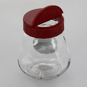 Банка для хранения специй 260мл LARANGE Соль с крышкой-дозатором стекло 000000000001202867