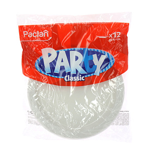 Тарелка Paclan, пластик, 170 мм, 12 шт. 000000000001085949