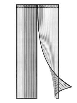 Сетка москитная 100х210см на магнитах серый полиэстер 000000000001227567