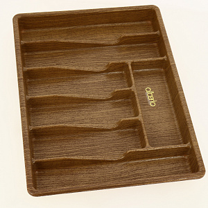 Лоток для столовых приборов 7 секций, 50*36 см, дерево, А107B 000000000001188638