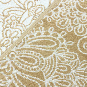 Полотенце 70х130см CLEANELLY Наветта махровое с эффектом велюра плотность 460гр пестроткань 100% хлопок 000000000001151638