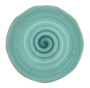 Тарелка обеденная 27см TULU PORSELEN Reactive Turquoise фарфор 000000000001216242