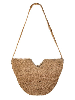 Сумка плетеная DE'NASTIA 40х35см бежевый джут 000000000001225689