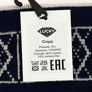 Снуд клетка рS-L 90% акрил 10% полиэстер 000000000001182591