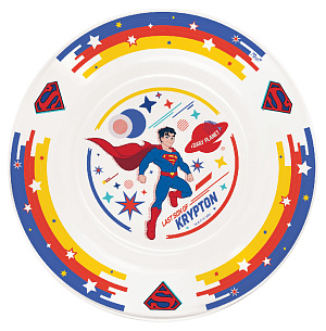 Тарелка 20см PRIORITY Супермен/Warner стекло 000000000001216538
