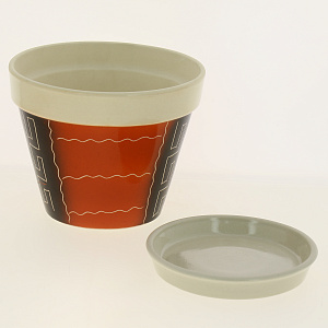 Горшок для цветов керамический Конус, 1.75л 000000000001159997