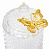 Шкатулка декоративная 8,5х14см Бабочка прозрачная стекло 000000000001210764