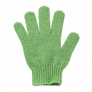 Мочалка-перчатка для мытья и массажа полиэстер 000000000001222260