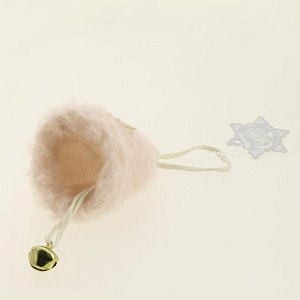 Декоративное украшение Колокольчик 10см DARLENS розовый 000000000001209883