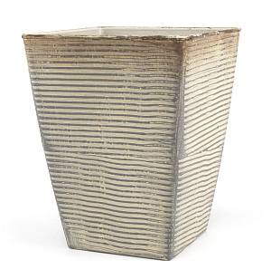 Кашпо 13х16см Retro Стакан квадрат микс пластик 000000000001216365