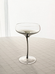 Бокал-креманка 240мл DE'NASTIA Gravity графит стекло 000000000001228683