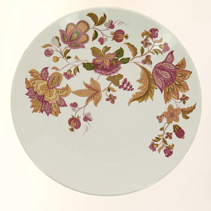 Тарелка десертная Соната 22см Восточные цветы розовый VOS60 000000000001189104