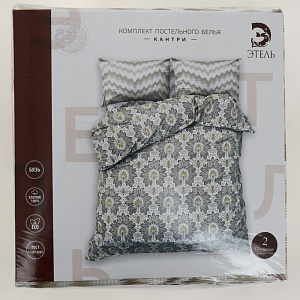 КПБ 2сп ЭТЕЛЬ Кантри 175х215см 200х220см 70х70см-2шт хлопок бязь125 г/м2 5126813 000000000001203854