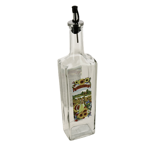 Бутылка с дозатором 500 мл LARANGE для подсолнечного масла стекло 000000000001202854