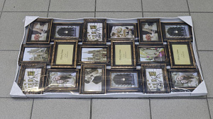 PLATINUM Фоторамка BIN-112244 Black\gold 000000000001159476