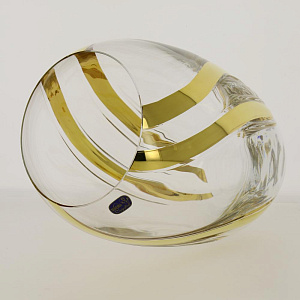 Ваза Золотая спираль Bohemia 000000000001104837