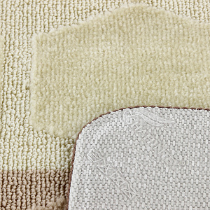 Набор ковриков для ванной PP MIX кофе с молоком,  2 шт. 000000000001176914