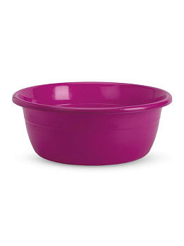 Таз 7л круглый фуксия полиэтилен 000000000001227309